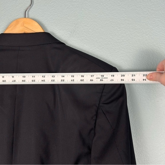 Vintage Brooks Brothers Black BrooksEase Wool Suit Blazer Jacket Size 40L - Picture 6 of 10